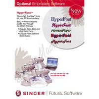 Singer Futura CE-150, CE-250 & CE-350 HyperFont Software