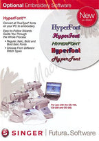 Singer Futura CE-150 FS Software Package w/ Instructional DVD & 3900 Designs