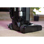 Deluxe Upright Vacuum with Metal Brushroll, HEPA Media Filter, Charcoal Filter, Metal Wand, Floor Selector, LED Headlight - Sewingmachinesplus.com