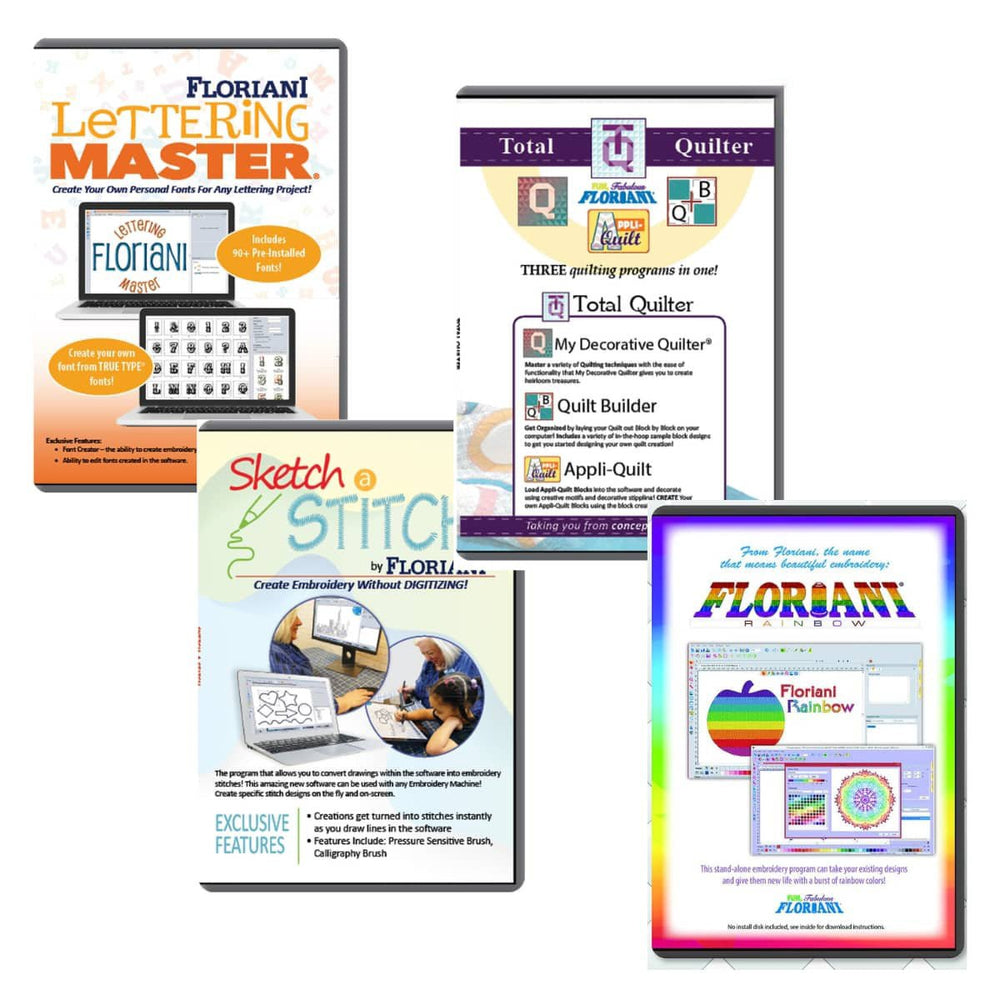 Floriani FTC - U Expansion Pack Software - Sewingmachinesplus.com