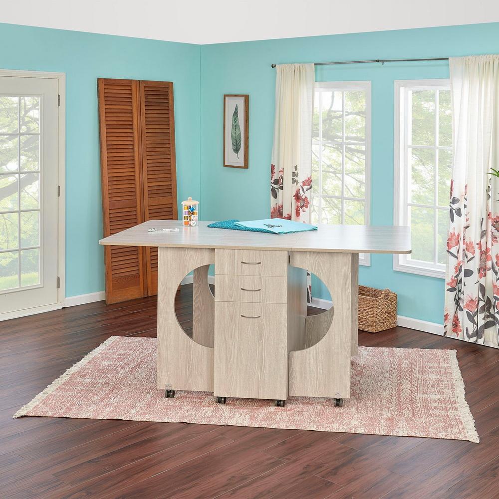 Koala Cutting Table - Grey Oak CT-G001