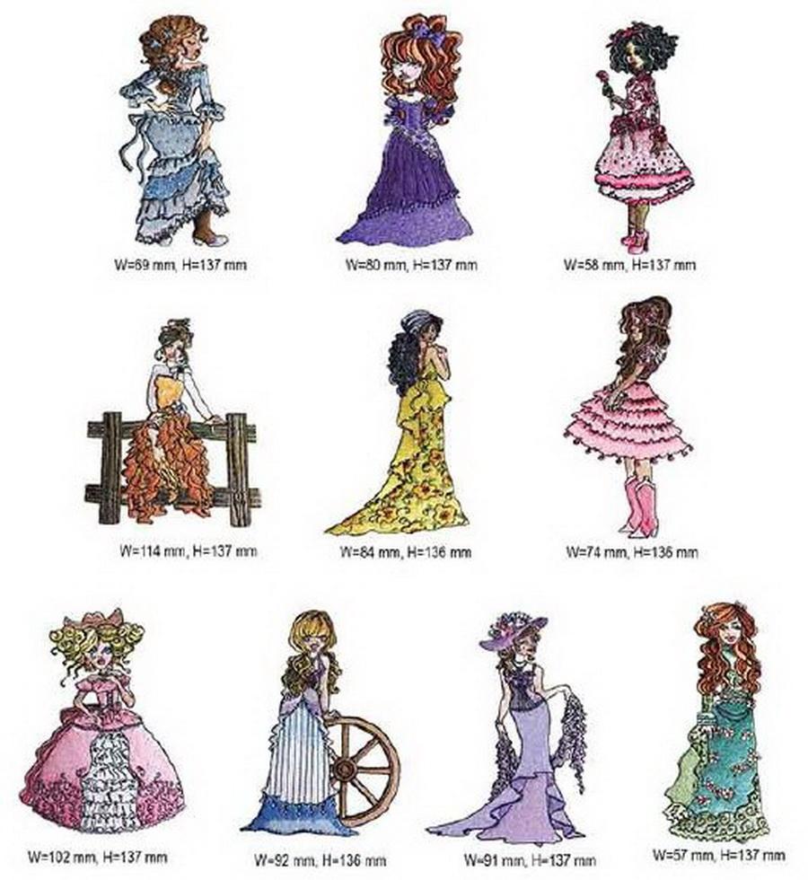 Country Girls by Debbie Hofhines S - 9160 - Sewingmachinesplus.com