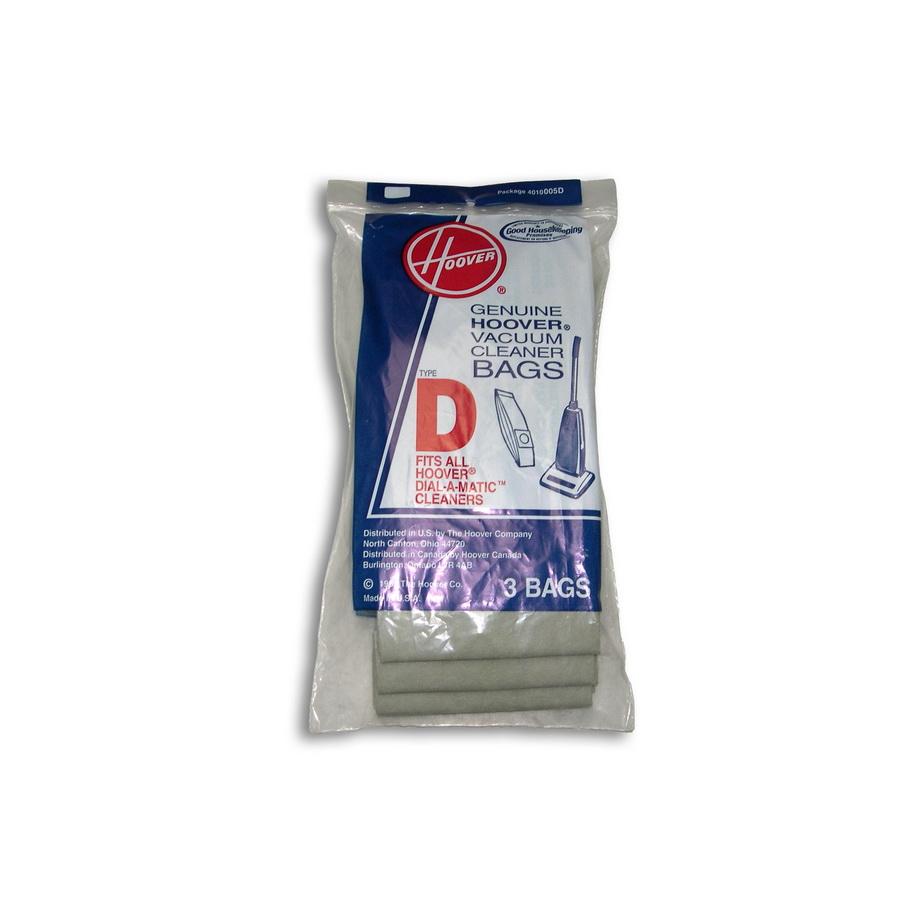 Genuine Hoover Vacuum Cleaner Bags, Type D