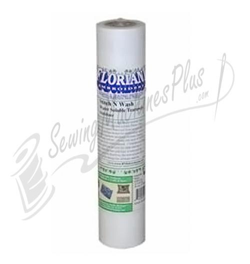 Floriani's Stitch N Wash  Water Soluble Tearaway 1.5oz  9" x 10 yd