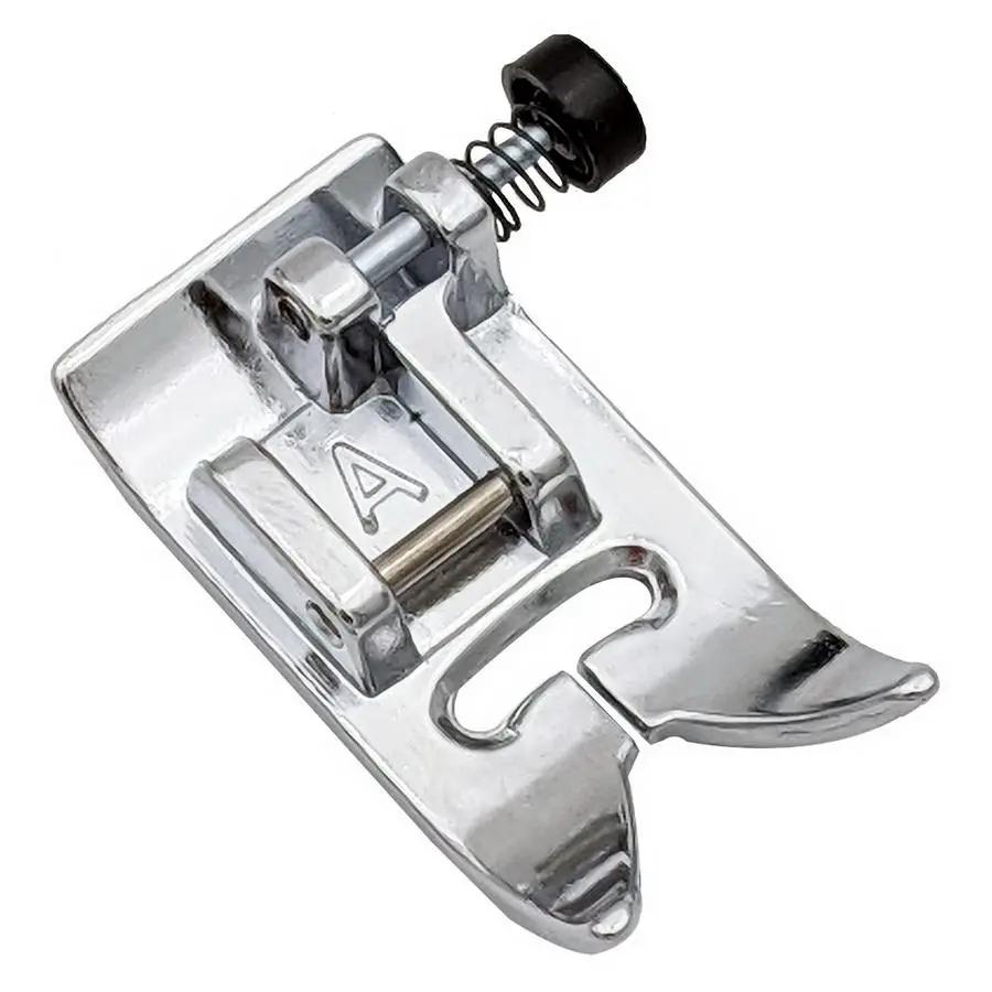 Janome Zig Zag Foot A presser foot, chrome metal with black knob