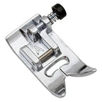 Janome Zig Zag Foot A presser foot, chrome metal with black knob