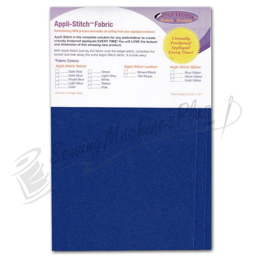 Floriani Appli-Stitch Glitter 2 pk Blue