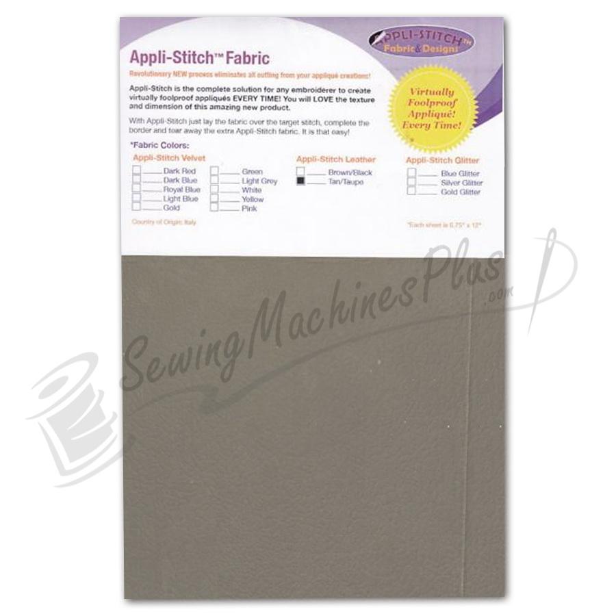 Floriani Appli-Stitch Leather 2 pack Tan