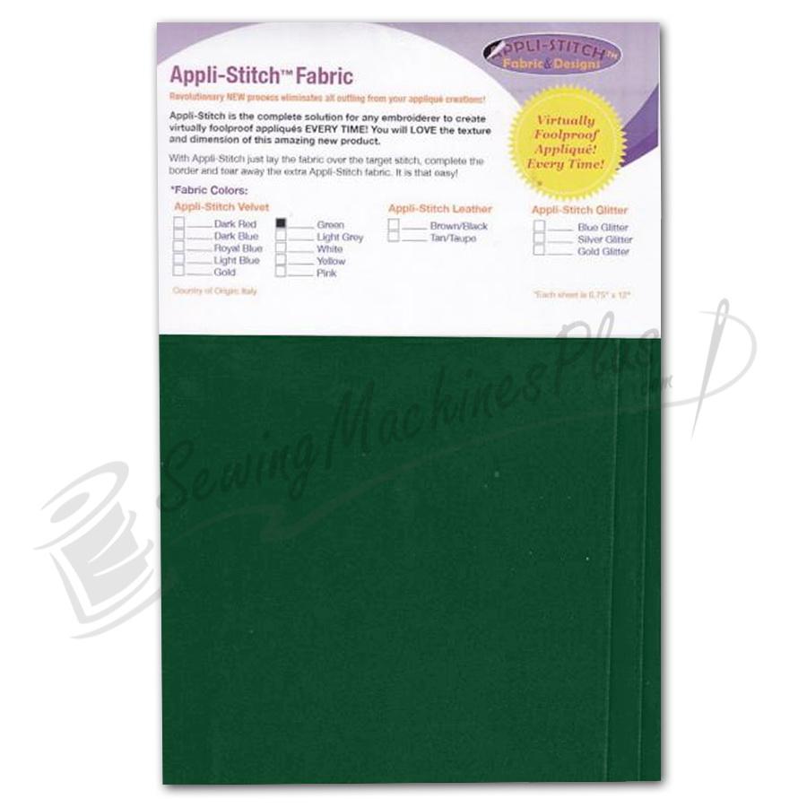 Floriani Appli-Stitch Velvet Soft 3 pack Green