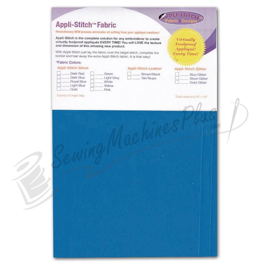 Floriani Appli-Stitch Velvet Soft 3 pack Light Blue