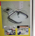 Free Motion Grip Works w/Stitch Regulator quilting tool by Creative Notions; metal ring frame setup