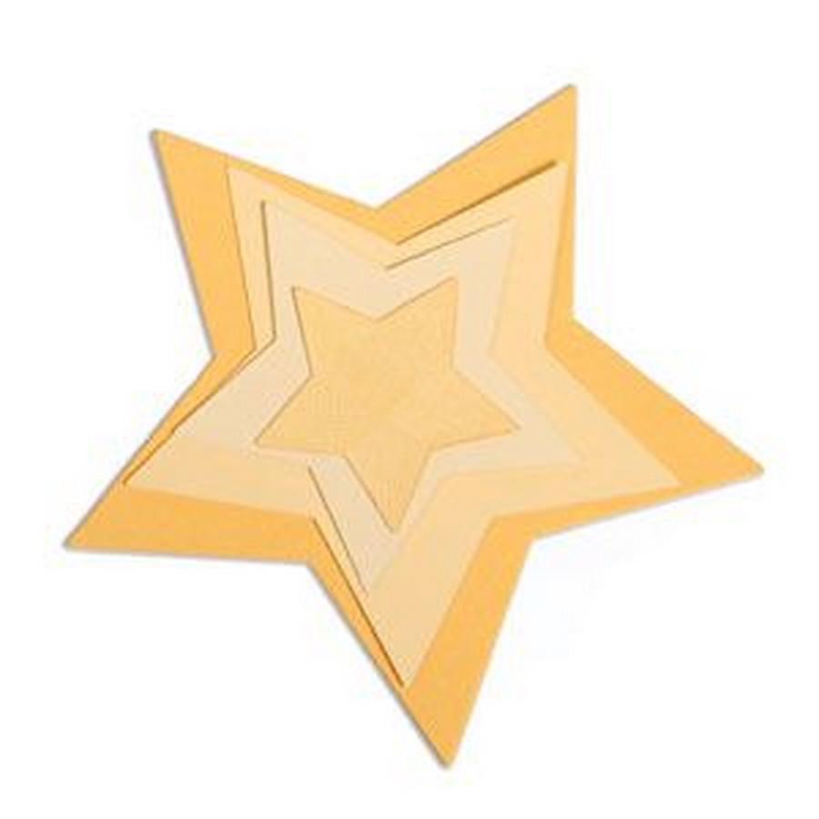 Sizzix Framelits Dies Stars - Sewingmachinesplus.com