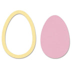 Sizzix Framelits Dies Egg/Balloon - Sewingmachinesplus.com