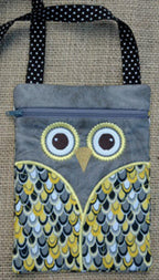 Embroidery Garden Owl Wristlet and Purse Set - Sewingmachinesplus.com