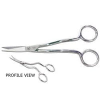 Gingher 6 inch Double-Curved Machine Embroidery Scissors G-6DC