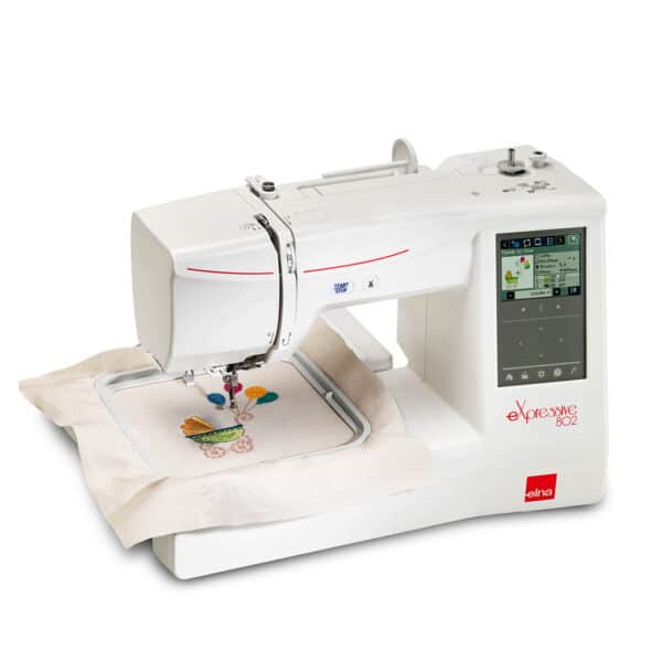 Elna eXpressive 802 Embroidery Machine - Sewingmachinesplus.com