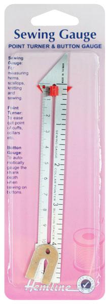 Sewing and knitting Gauge by Hemline