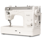 Janome Heavy Duty 9 Professional mechanical sewing and quilting machine, white