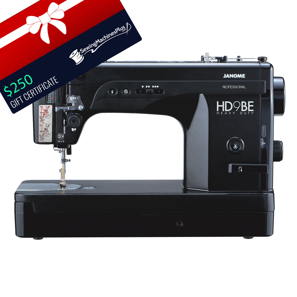 Limited Release HD9 Black Edition Straight Stitch Machine