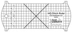 Handi Quilter Ditch Ruler quilting ruler with grid marks