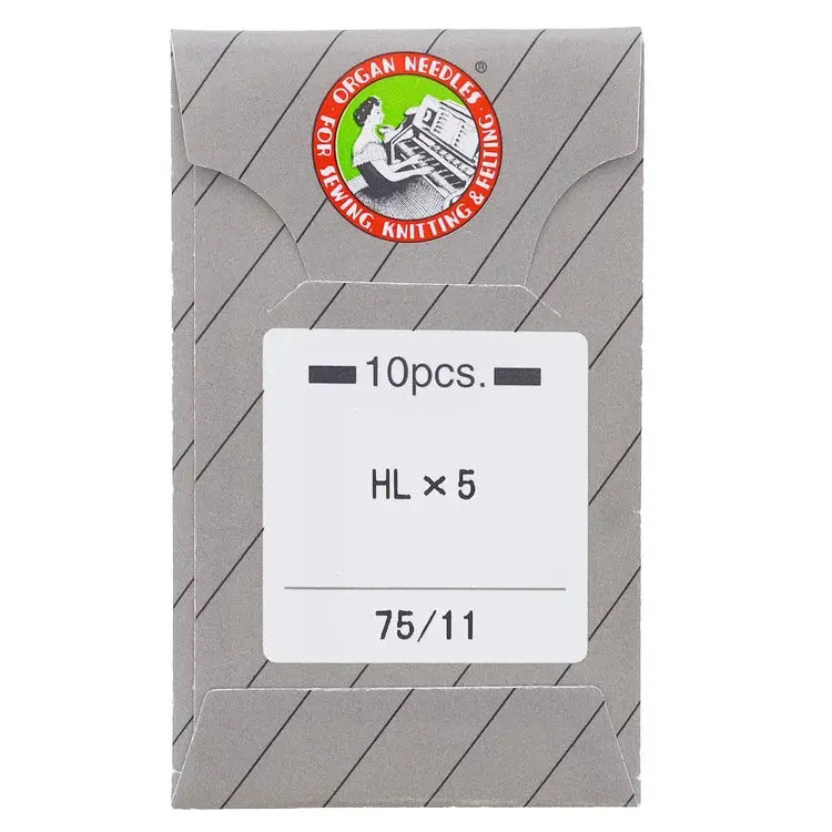 Janome HD9QCP Quilt Kit sewing accessories box with Organ Needles packaging, 10pcs HL×5.