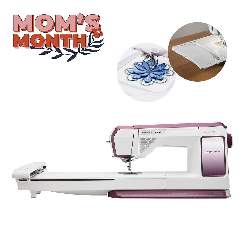 HUSQVARNA VIKING DESIGNER TOPAZ 65 Sewing & Embroidery Machine