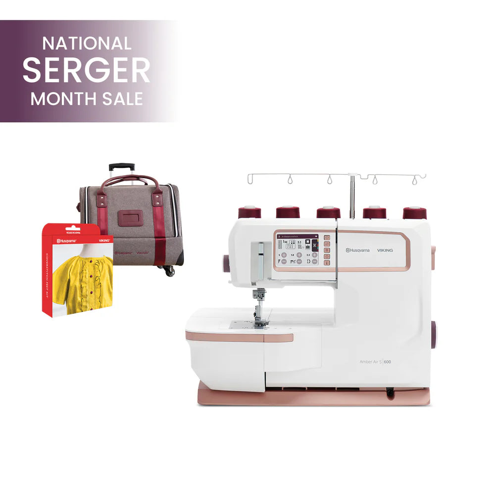Husqvarna Viking Amber Air S600 Coverlock