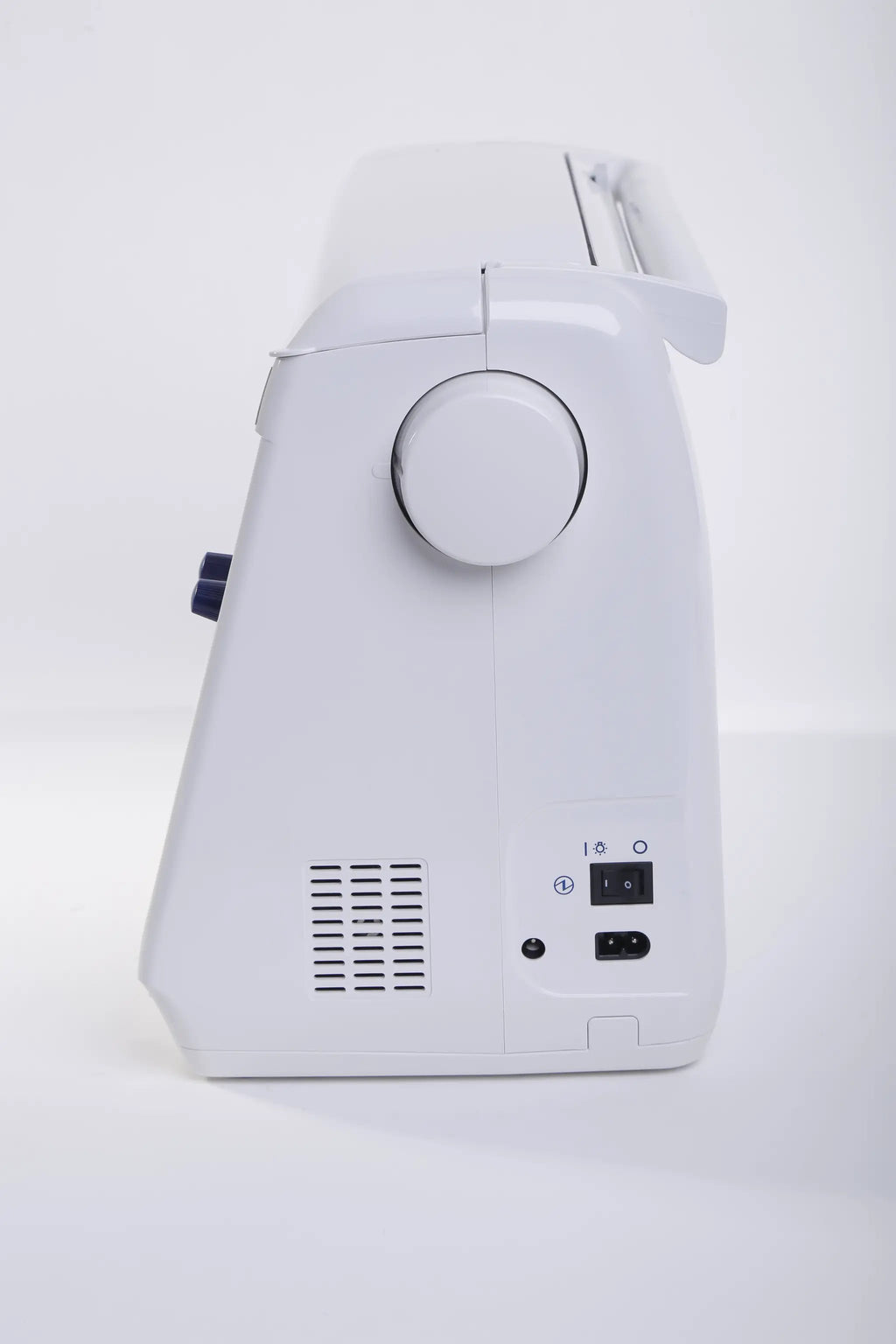 Sewing machine Juki HZL-DX7, white computerized model with side control dial