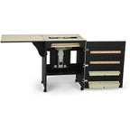 Arrow 98503 Sewnatra Compact Sewing Cabinet - Black Finish
