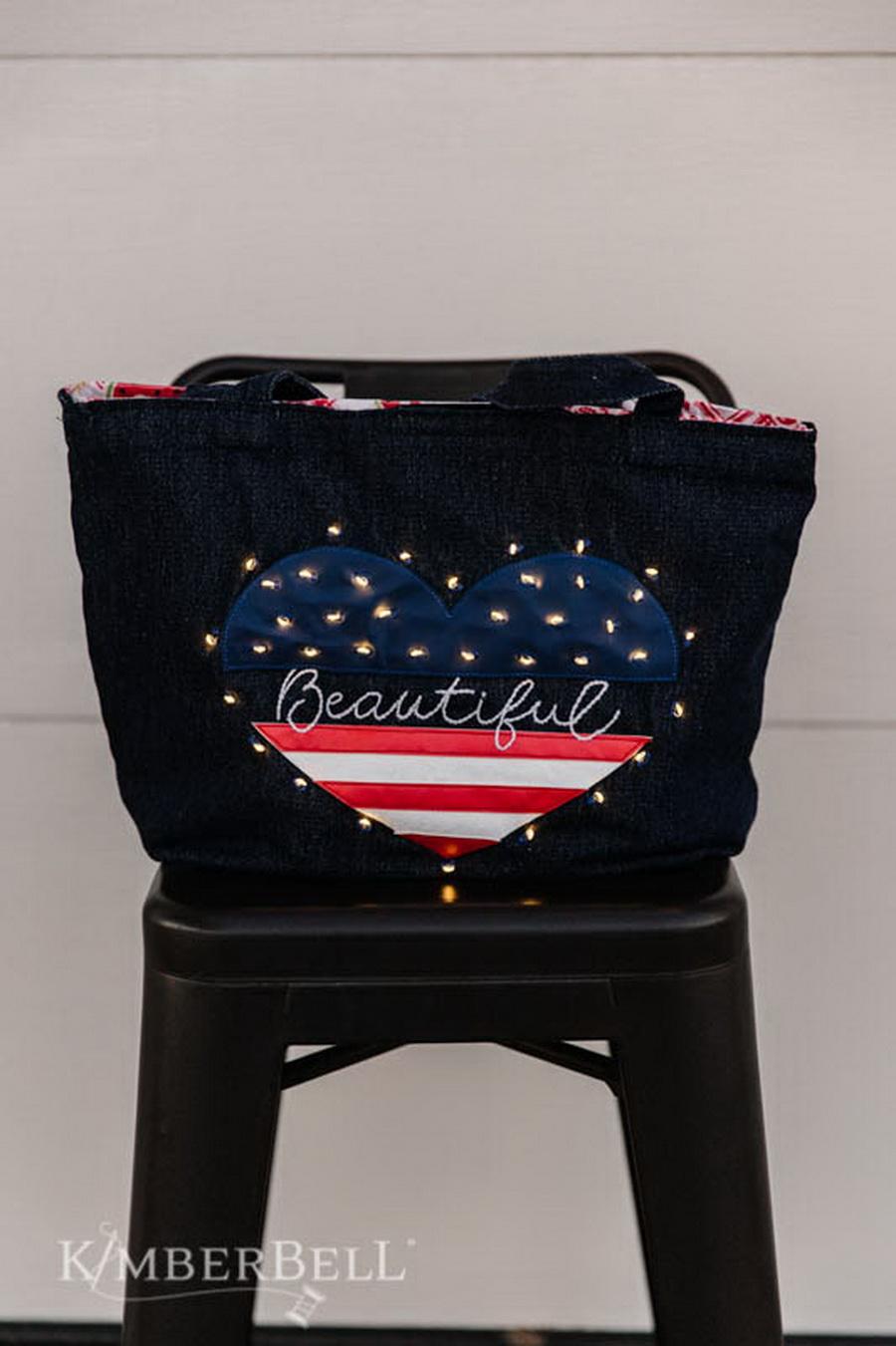 Kimberbell Red White & Bloom - SEW (KD726) - Sewingmachinesplus.com