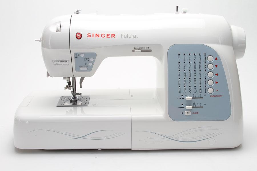 Singer Futura XL-400 w/ BONUS PACKAGE! Stabilizer, 80 Spools of Thread & More