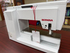Bernina 880 Plus computerized sewing & embroidery machine, white with red BERNINA logo