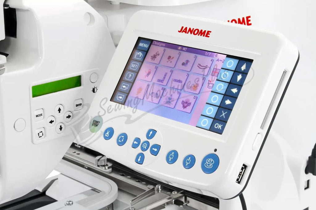 Refurbished Janome MB-4S Four-Needle Embroidery Machine