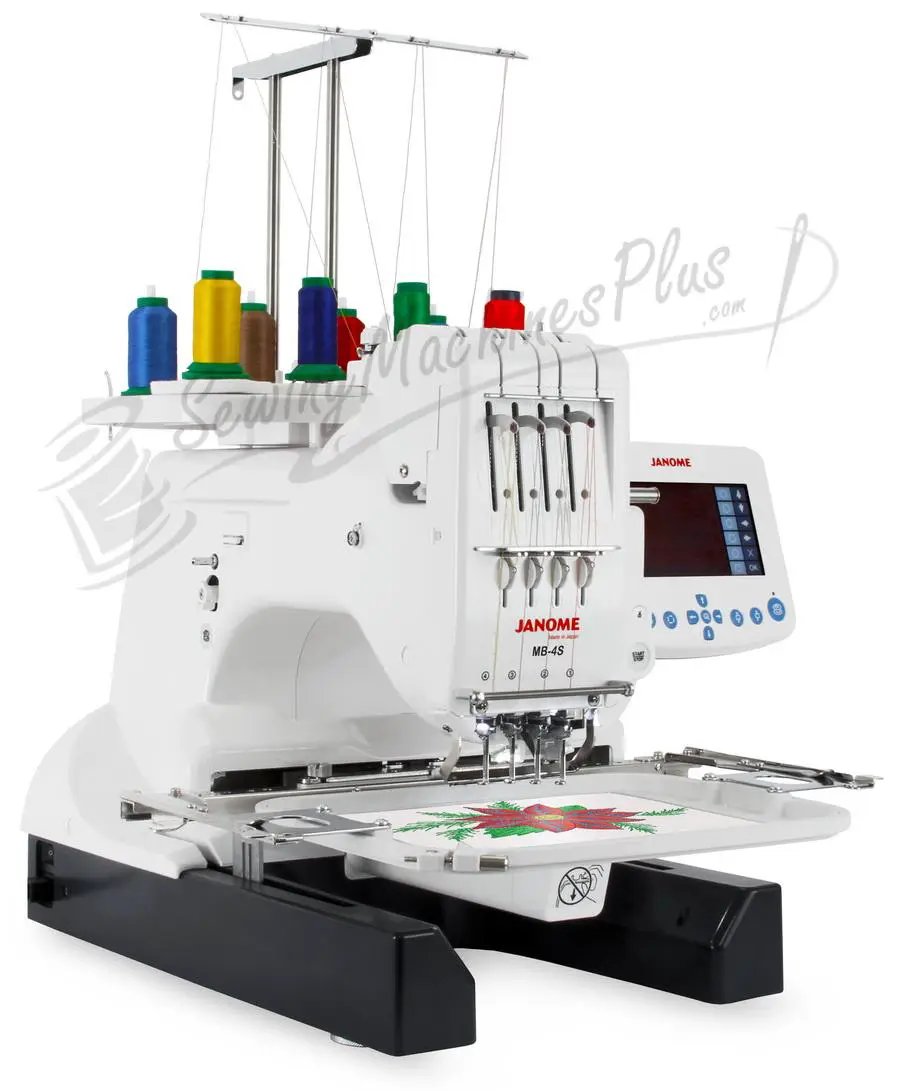 Refurbished Janome MB-4S Four-Needle Embroidery Machine
