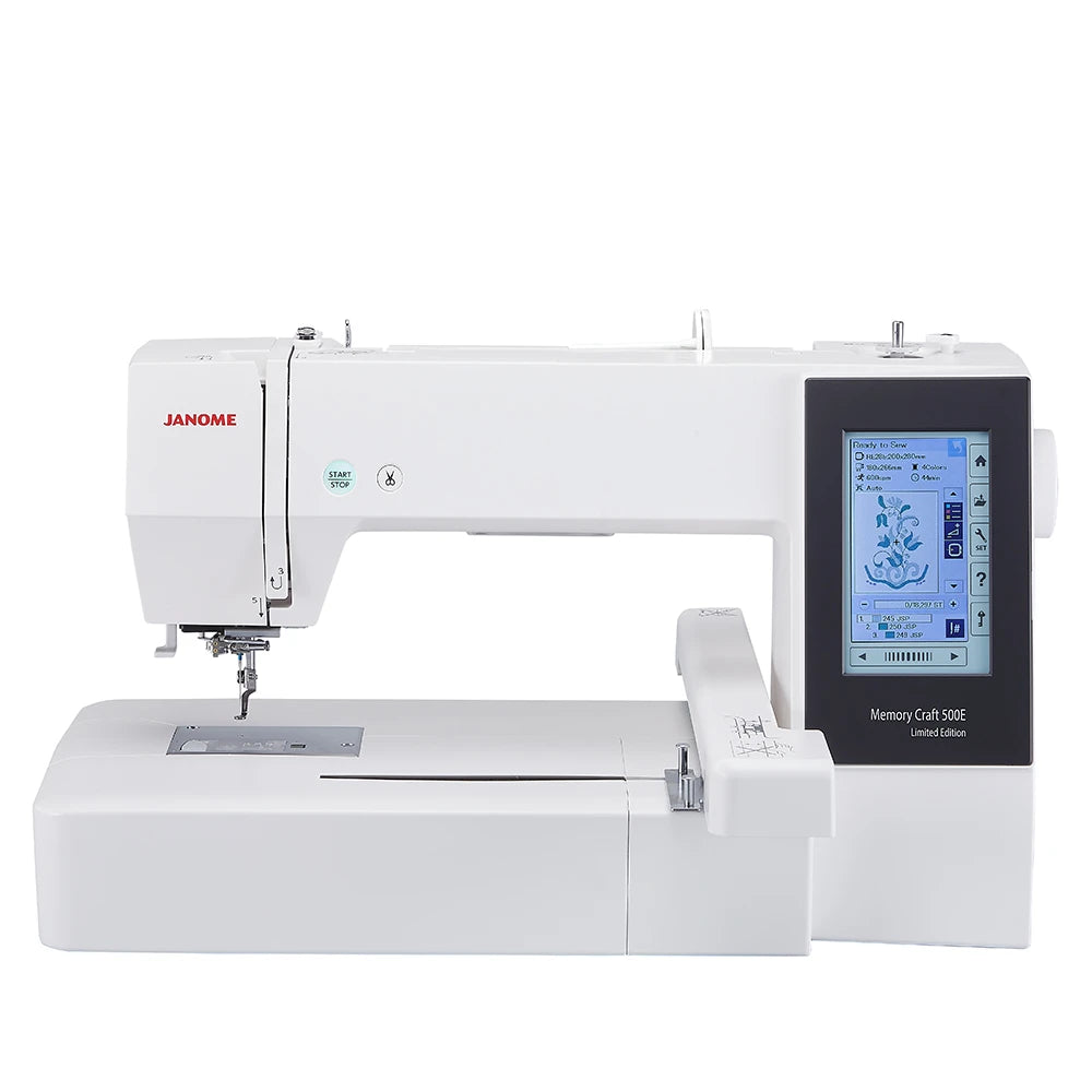 Janome Memory Craft 500E Embroidery Machine