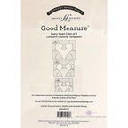 Good Measure Every Heart 2 Quilting Template Ruler 3 PC Set - Sewingmachinesplus.com