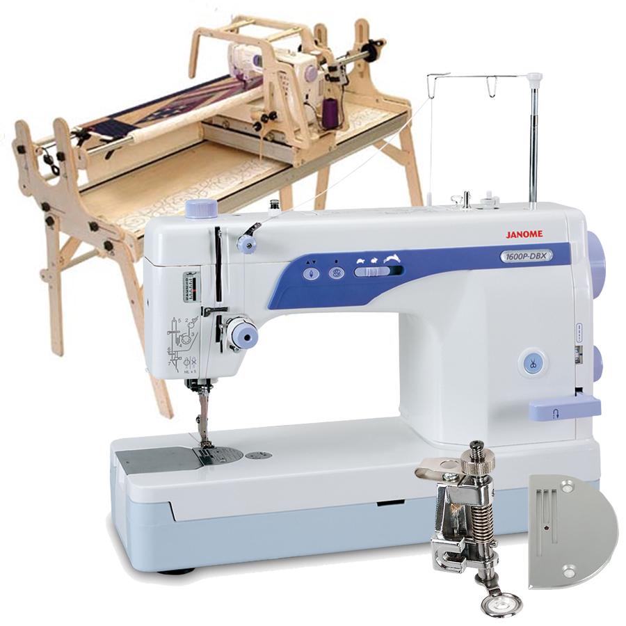 Little Gracie II Quilting Frame, Janome 1600P - DBX Sewing Machine - Sewingmachinesplus.com