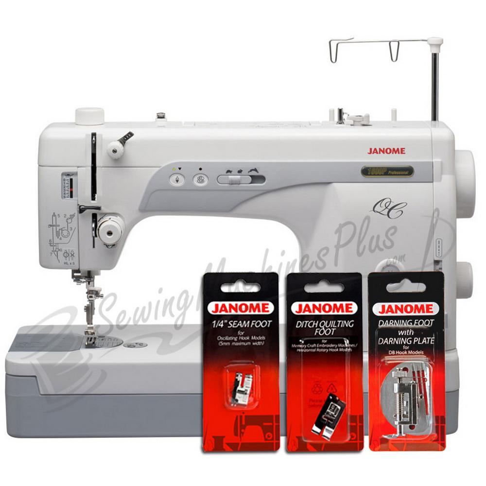 Janome 1600P-QC High-speed Straight-Stitch Machine & FREE BONUS
