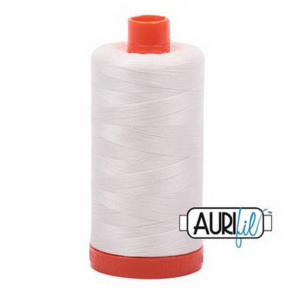 Aurifil Cotton Mako 50wt Chalk 1300m (2026)