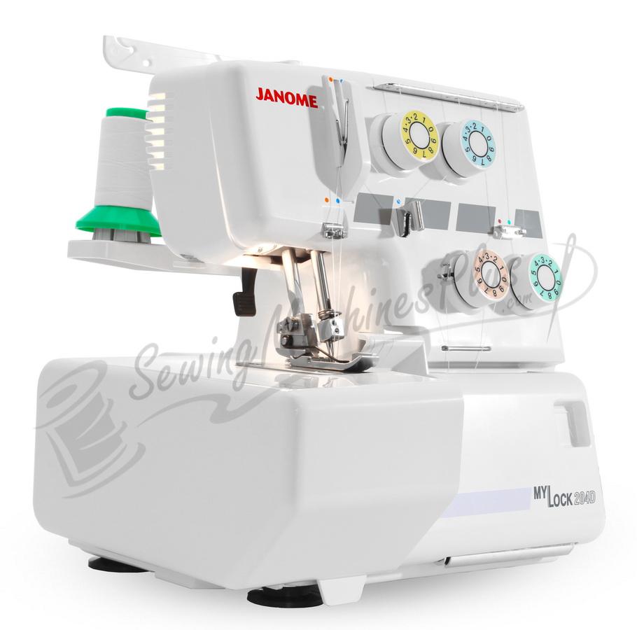 Janome 204D MyLock 3 & 4 Thread Overlock Serger & FREE BONUS