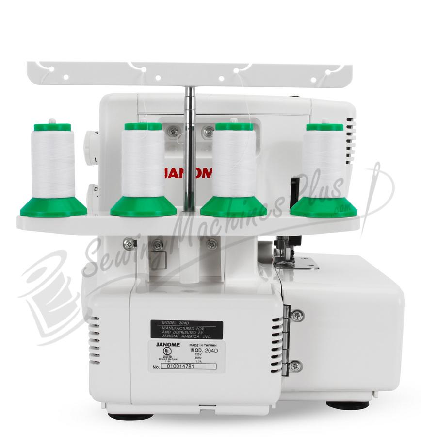Janome 204D MyLock 3 & 4 Thread Overlock Serger & FREE BONUS