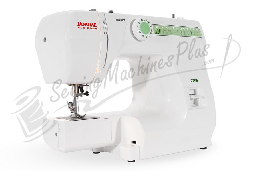 Janome 2206  Full Size Sewing Machine with Freearm & FREE BONUS