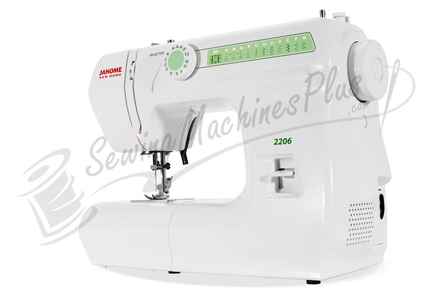 Janome 2206  Full Size Sewing Machine with Freearm & FREE BONUS