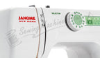Janome 2206  Full Size Sewing Machine with Freearm & FREE BONUS