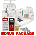 Janome Sewist 500 and Magnolia 7034D 3/4 Serger Package & FREE BONUS