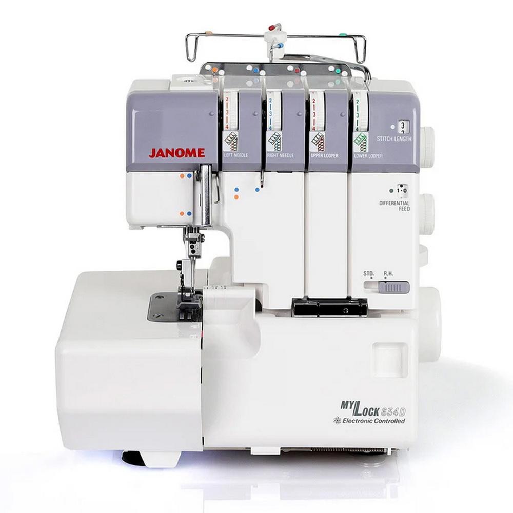 Janome MyLock 634D Serger with Self Threading Lower Looper & FREE BONUS