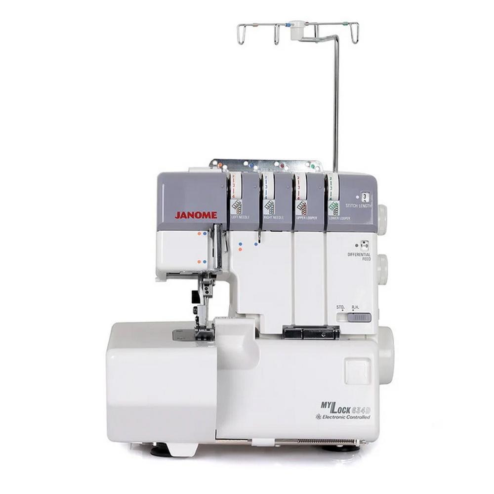 Janome MyLock 634D Serger with Self Threading Lower Looper & FREE BONUS