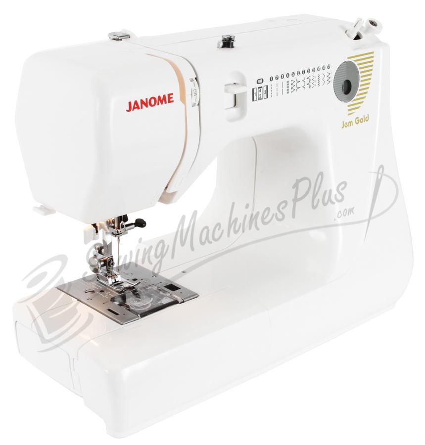Janome Jem Gold 660 Portable Sewing & Quilting Machine & FREE BONUS