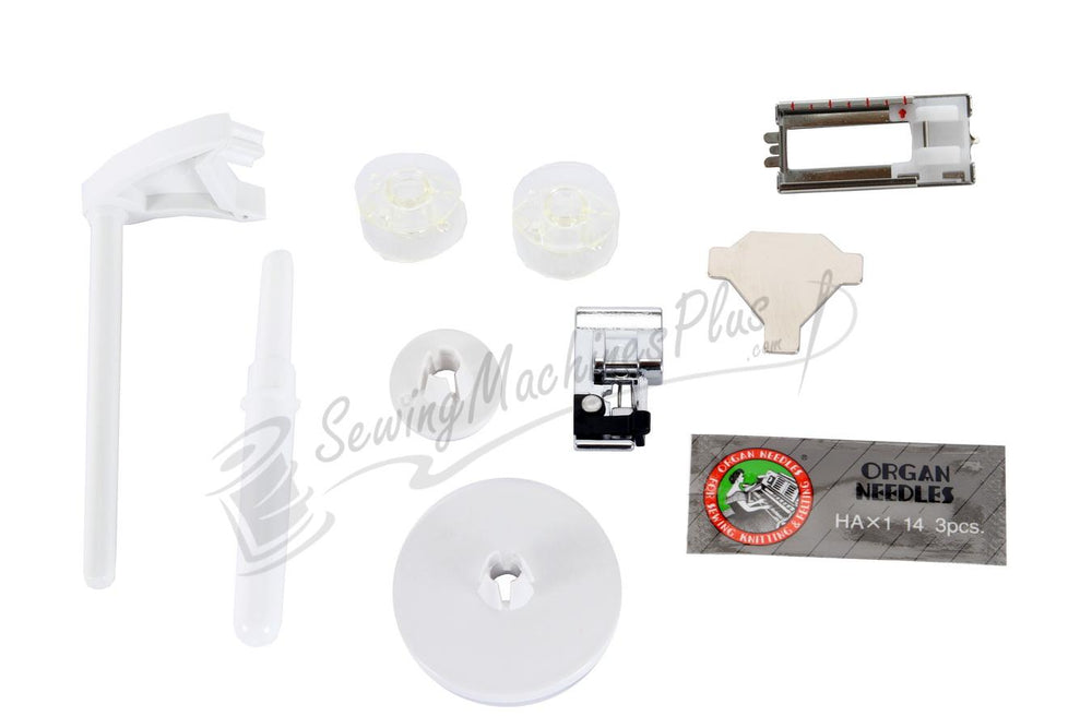 Janome Jem Gold 660 Portable Sewing & Quilting Machine & FREE BONUS