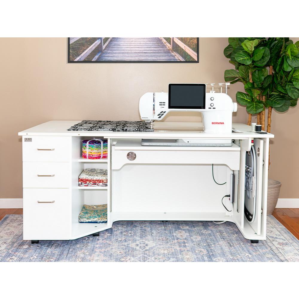 Horn of America Model 9080 Quilting Cabinet Electric Lift - Sewingmachinesplus.com